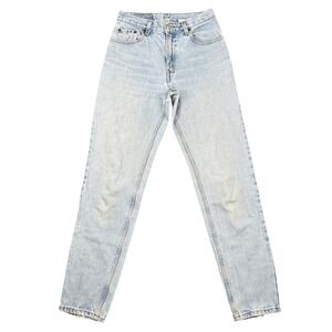 Levis 550 Relaxed Fit Womens Tapered Leg 28 Jeans Light Wash Blue Vintage 90s